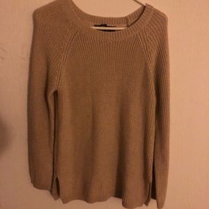 Forever21 oatmeal colored knit sweater